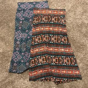 2 Mossimo maxi skirts, size XXL